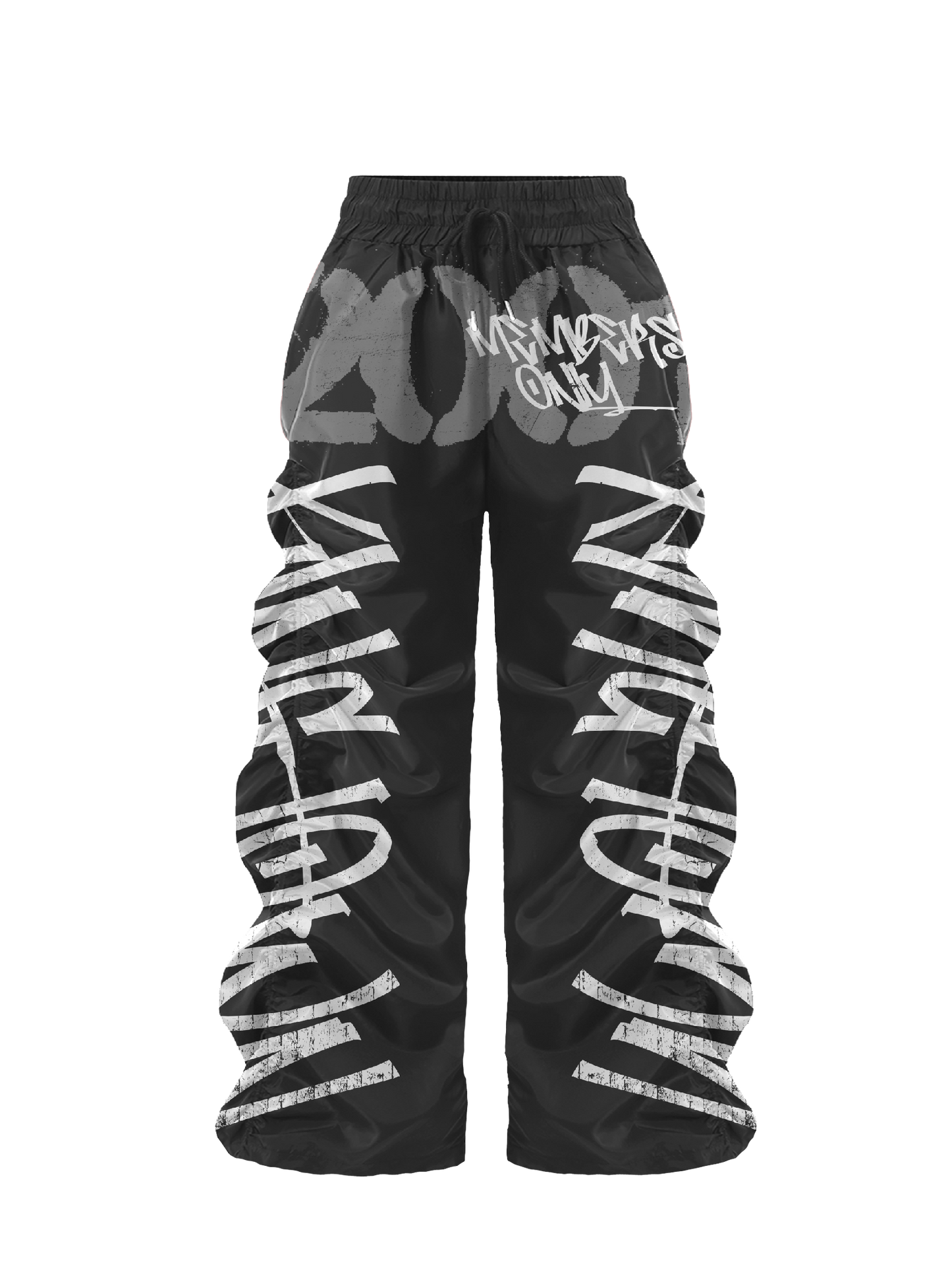 Grey "Members Only" Pants