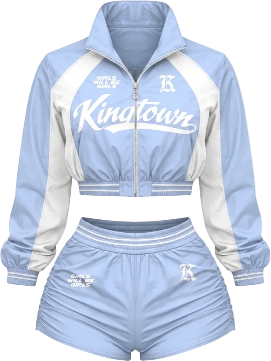 "Girls Will Be Girls" Blue Set