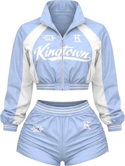 "Girls Will Be Girls" Blue Set