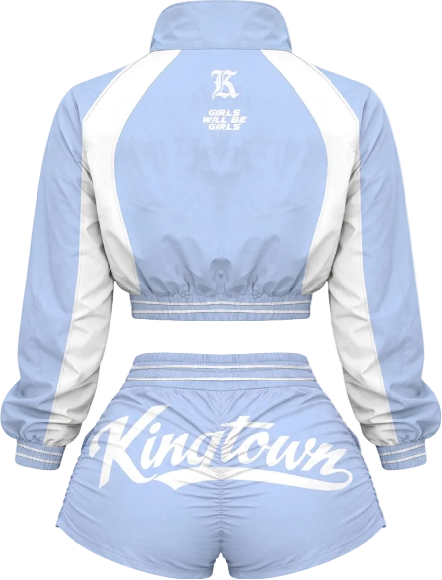"Girls Will Be Girls" Blue Set