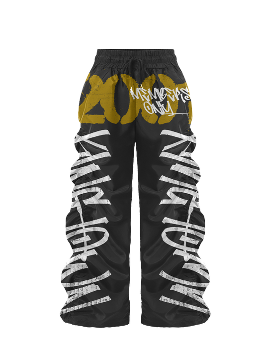 Yellow "Members Only" Pants